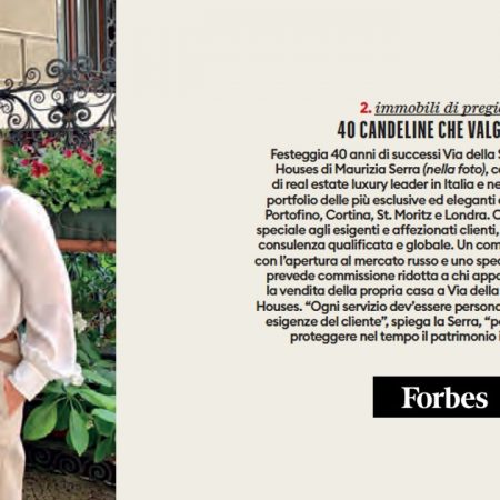 Forbes parla di Via della Spiga