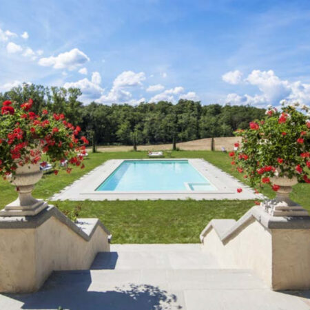 Hills of the Chianti estate